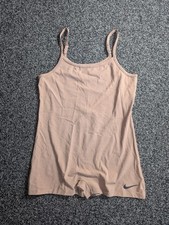 Nike Swoosh Unitard XL Beige Sportswear One Piece Bodysuit