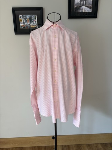 Balmain paris pink check long - paris,