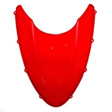 MPW Double Bubble Windshield Screen Red for Ducati 1198 2009-2011
