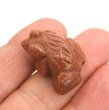 Gemstone Frog Hand Carved