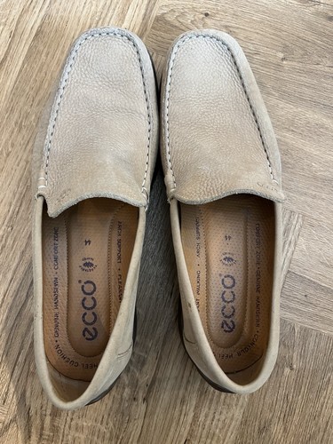 Ecco men leather shoes - leather, 44