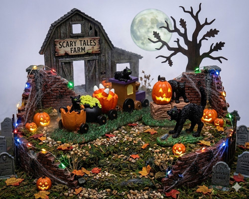 Lemax spooky town - lemax,