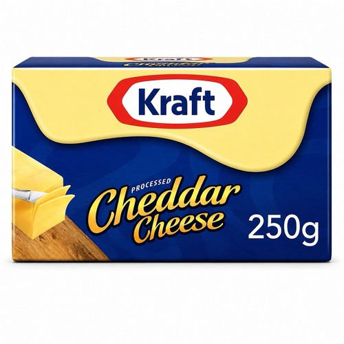 Kraft processed cheddar - kraft,