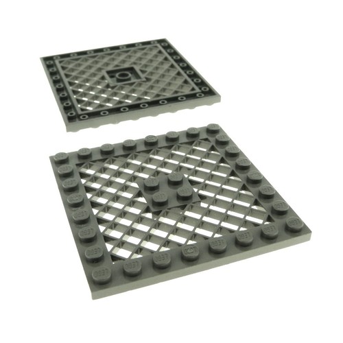 Lego grid building - building, plate