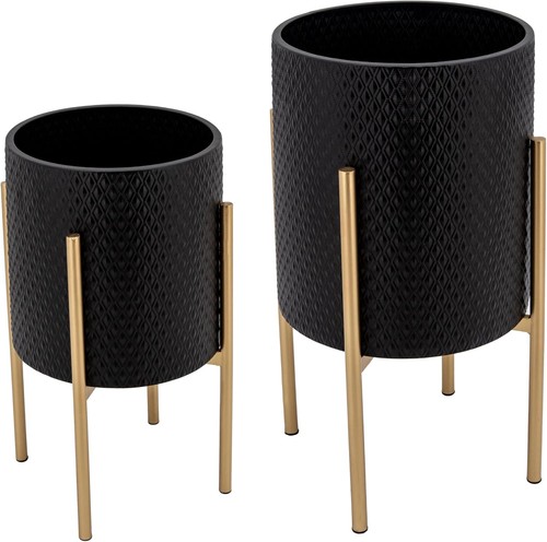 Decorative flower pots with - flower,