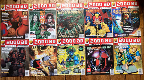 2000ad progs 960 979 bundle - progs, of