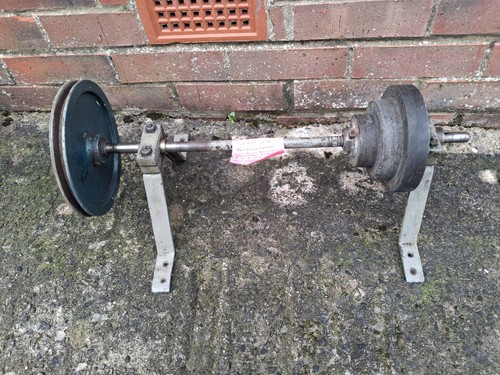 Picador lathe shaft - picador, pulley