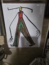 Buckethead Painting 2021 8x10