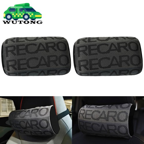 2pcs recaro gray fabric - 2pcs,