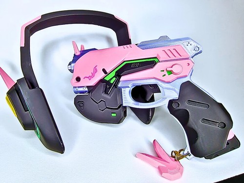 Cosplay gun headset - gun, &