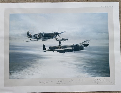 Memorial flight print - 'memorial, by