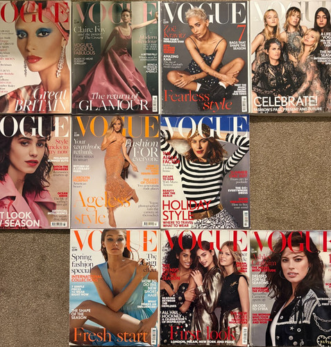 Vogue british magazine - uk,