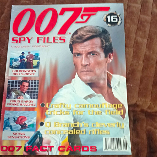 007 spy files magazine issue - 007,