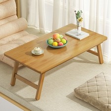 Bamboo Foldable Tatami Coffee Table Low Table Laptop Desk Japanese