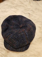 Harris Tweed Men's Flat Cap