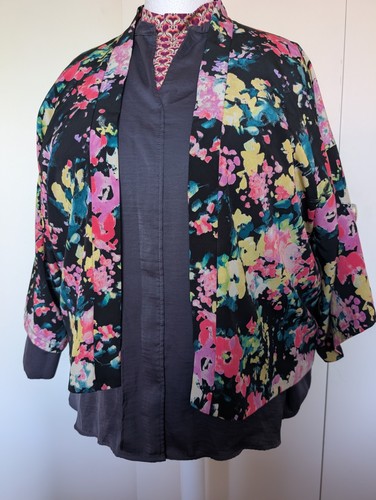 Beautiful floral gok wan - gok, tu