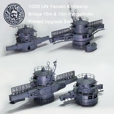 1/200 IJN Yamato Battleship Bridge 15m & 10m Rangefinder Printed Upgrade Set