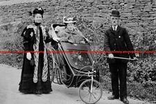 F015666 Women in Bath chair