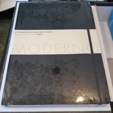 Moderno black notebook - a4, (new