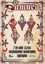 The Damned Glasgow 2026 A3 A4