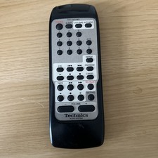 Technics RAK CH215WH Audio System Remote Control Tested Working