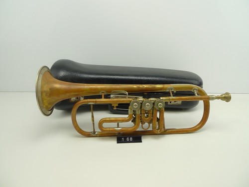 Old rotary valve flugelhorn - old,