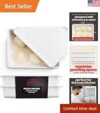 Pizza Dough Proofing Container