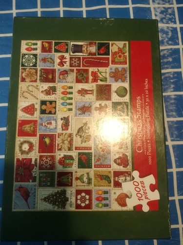 Christmas stamps jigsaw - jigsaw, puzzle