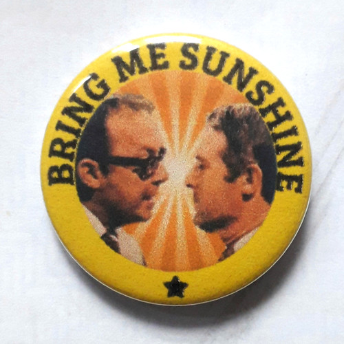 25mm badge morecambe wise - of,