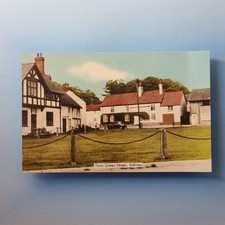 Rothley Leicestershire Postcard C1965 Real Photo Town Green Street Old Austin  