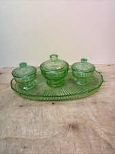 GEORGE DAVIDSON green glass