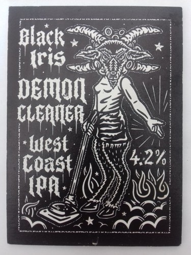 Black iris brewery - hand, pump