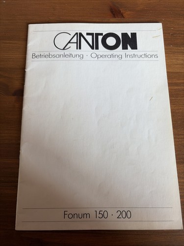 Canton speaker fonum - canton,