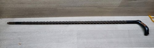 Vintage hand carved studded - carved,