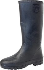 NEW Boatilus Unisex Smelly Welly Eco Rubber Wellies, Lined, Black, UK7 / EU41