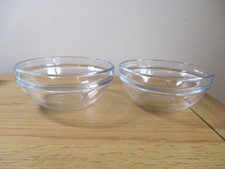 Vintage Pair of Glass Bowls