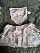 Zara Hankerchief Tie Top And