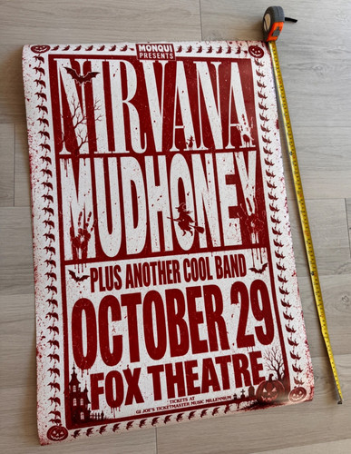 Vtg nirvana mudhoney - ,