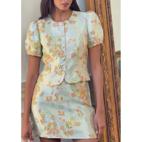 Kourt aurea floral jacquard - kourt,
