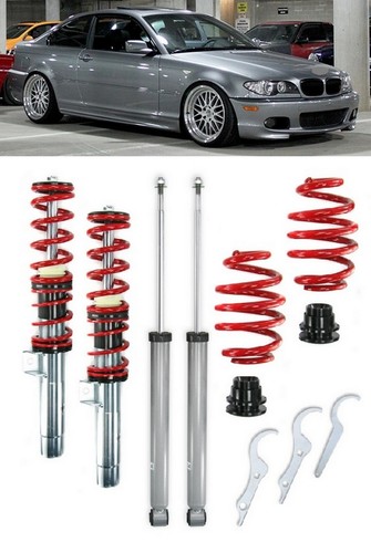 Red line sport coilover - red,