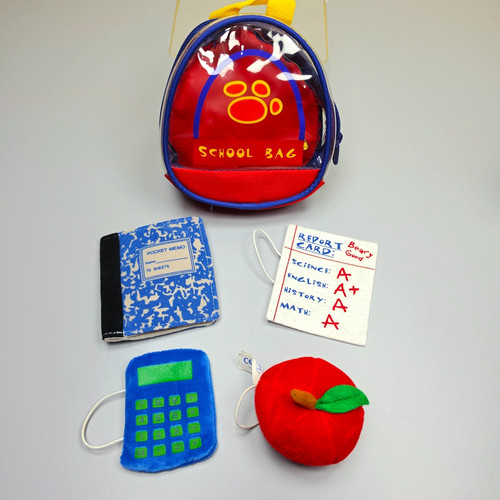 Build bear school bag with - build,
