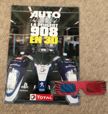 2007 24 Heures Du Mans / Le Mans Peugeot 908 - Unique 3D Booklet & vintage bag