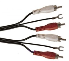 Turntable RCA Phono Lead with