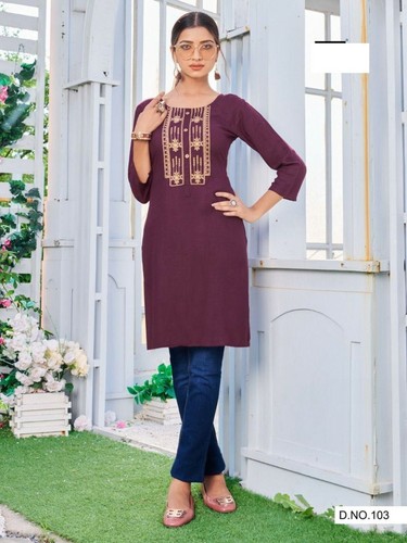 Ladies kurti top - ladies,