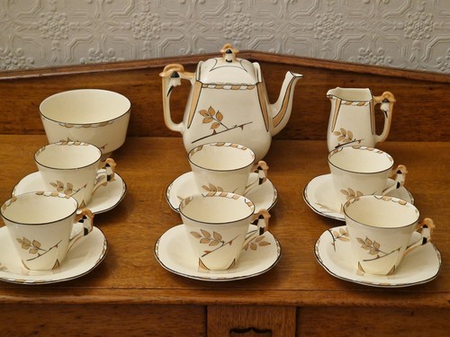 Rare burleigh ware tea - rare,