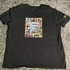 Original GTA 5 Grand Theft Auto V Leonida Vice City Unisex 2XL T-Shirt XBOX Logo