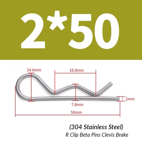 Clip stainless steel - stainless, a2