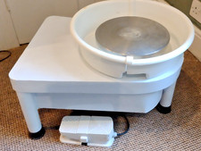 Electric Pottery Wheel 25cm 350W Ceramic DIY Making Machine w/ with Tools