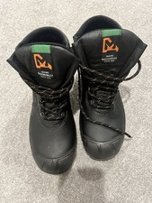 Emma Sicherheitsschuh Lukas D, S3 Schwarz size 9 uk