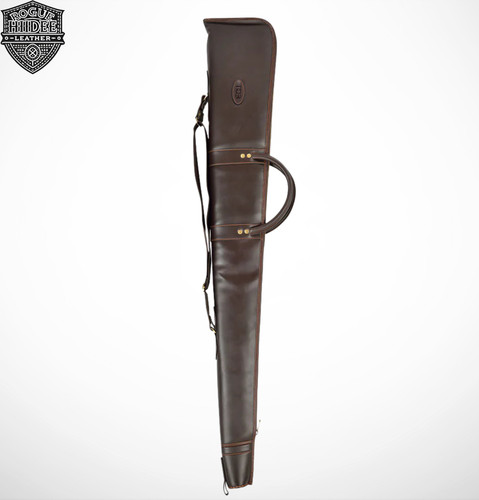 Handmade leather shotgun slip - leather,